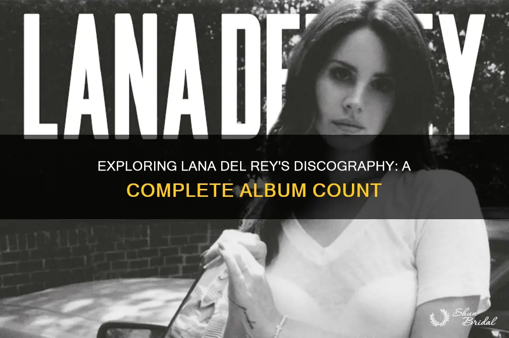how many albums does lana del rey have