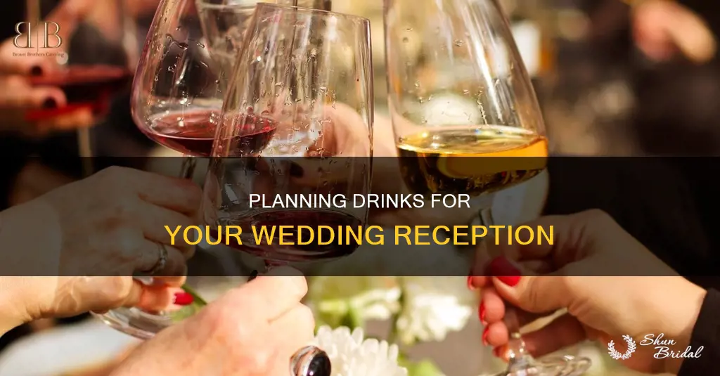how many alcoholic drinks per person at a wedding reception