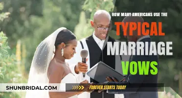 Traditional Marriage Vows: How Many Americans Still Use Them?