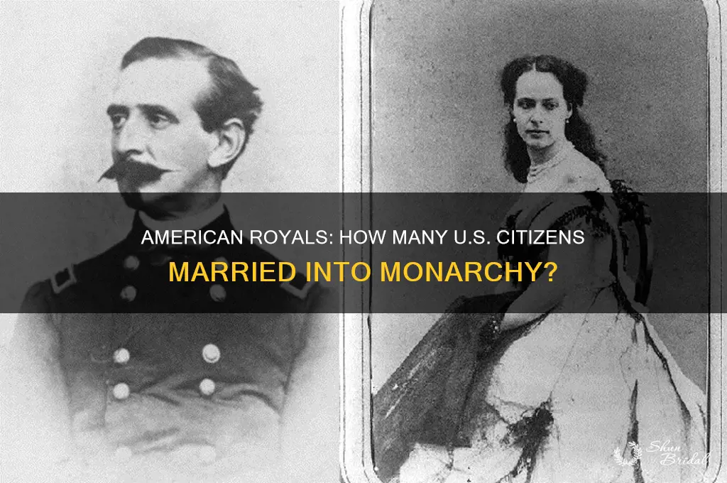 how many americans wed royals