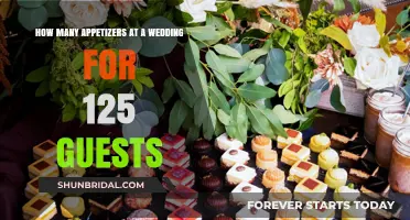 Perfect Wedding Appetizer Portions: Planning for 125 Guests Made Easy