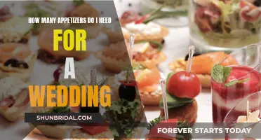 Planning Wedding Appetizers: How Much Food Do You Need?