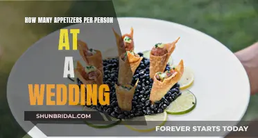 Planning Wedding Appetizers: How Many to Order Per Guest