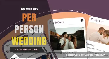 Personalizing Your Wedding: How Many Apps Per Guest is Ideal?