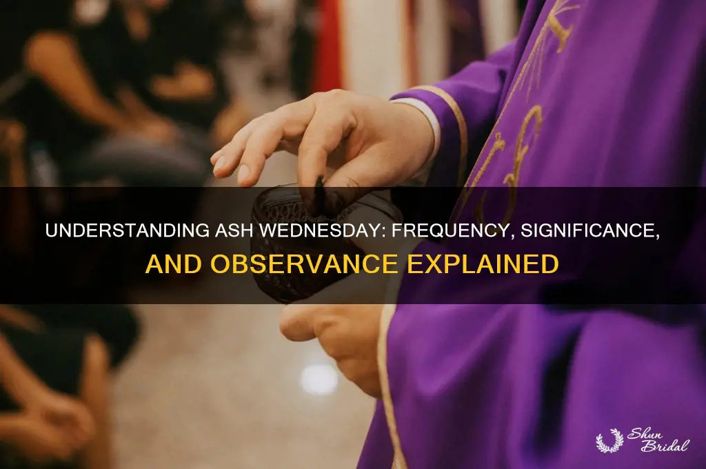 how many ash wed