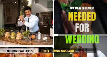 Bartenders for Your Wedding: How Many to Hire?