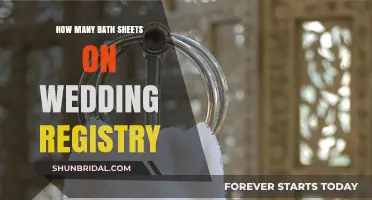 Wedding Bliss: Bath Sheets, How Many?