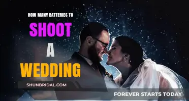 Essential Battery Count for Capturing Every Moment of a Wedding