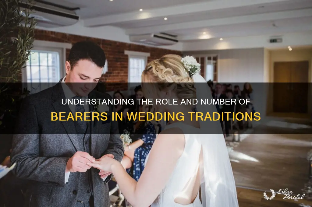 how many bearers in a wedding