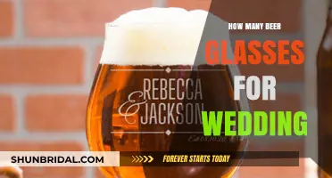 Perfect Wedding Beer Glass Count: Tips for a Flawless Celebration