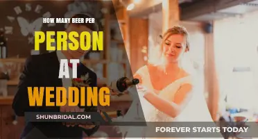 Planning Wedding Drinks: Estimating Beer Per Guest for Your Big Day