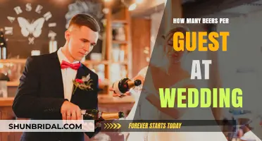 Planning Your Wedding Bar: Estimating Beers Per Guest Effortlessly