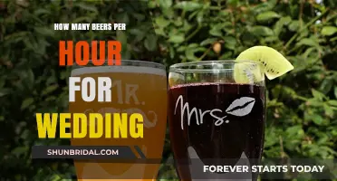 Wedding Beer Planning: Optimal Per-Hour Serving Guide for Guests