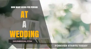 Planning Wedding Beers: How Many to Get?