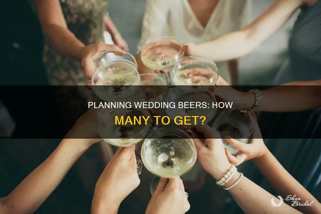 how many beers per person at a wedding