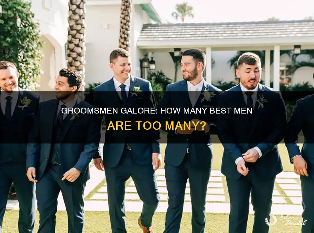 how many best man can a groom have