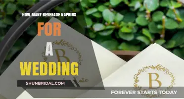 Perfect Wedding Napkin Count: Tips for Beverage Napkin Quantities