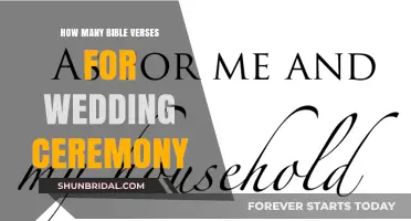 Scriptural Blessings: Bible Verses to Enrich Your Wedding Ceremony