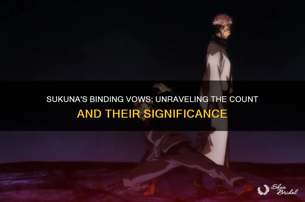 how many binding vows did sukuna make