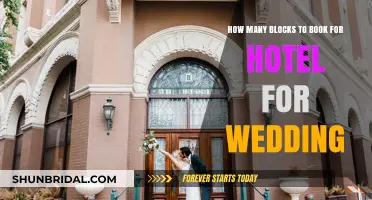 Perfect Wedding Stay: How Many Hotel Blocks to Book for Guests
