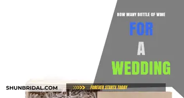 Perfect Pour: Estimating Wine Bottles for Your Wedding Celebration