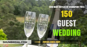 Champagne for 150 Guests: Perfect Bottle Count for Your Wedding