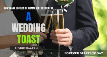 Stocking Champagne for Wedding Toasts: How Many Bottles?