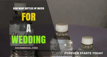 Hydrating Your Wedding: Calculating the Perfect Water Bottle Count