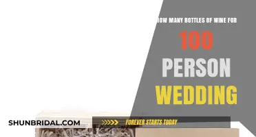 Perfect Pour: Wine Bottle Estimates for 100-Guest Weddings