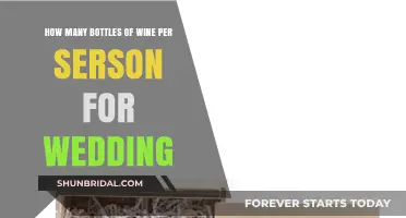 Perfect Pour: Estimating Wine Bottles Per Guest for Your Wedding