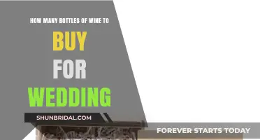 Perfect Pour: Calculating Wine Bottles for Your Dream Wedding