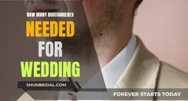 The Groomsmen's Boutonniere: How Many Are Required?