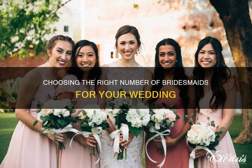 how many bridesmaid in a wedding