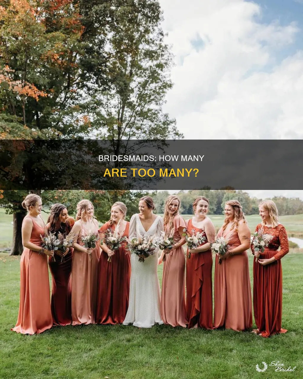 how many bridesmaids are needed in a wedding