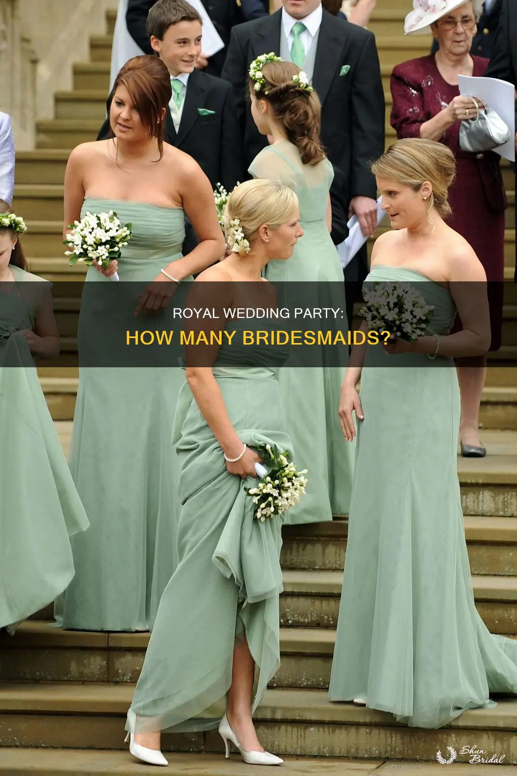 how many bridesmaids at royal wedding