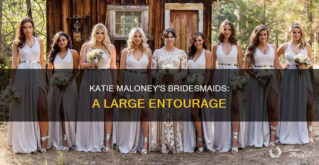 how many bridesmaids did katie maloney have