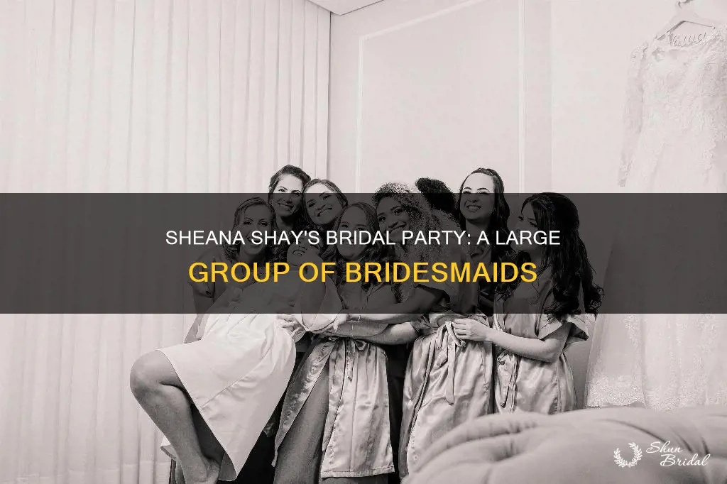 how many bridesmaids did sheana shay have