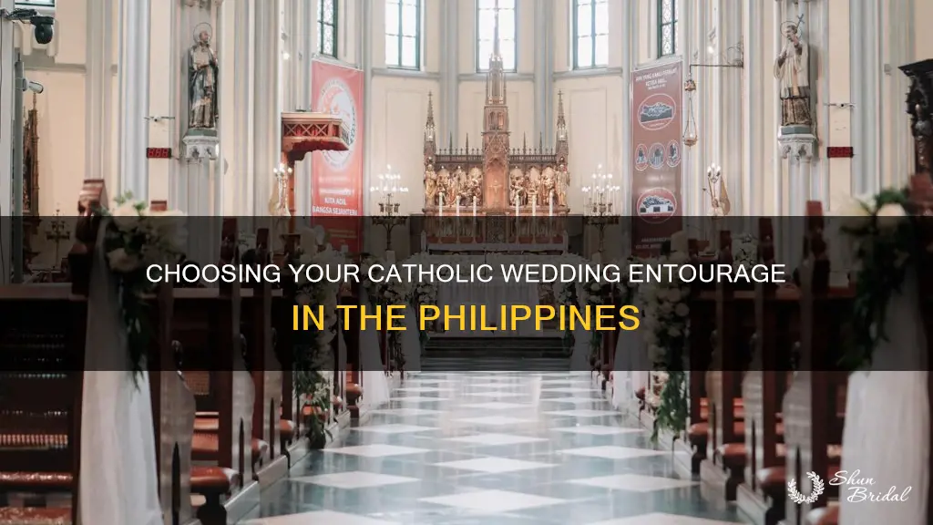 how many bridesmaids in a catholic wedding philippines