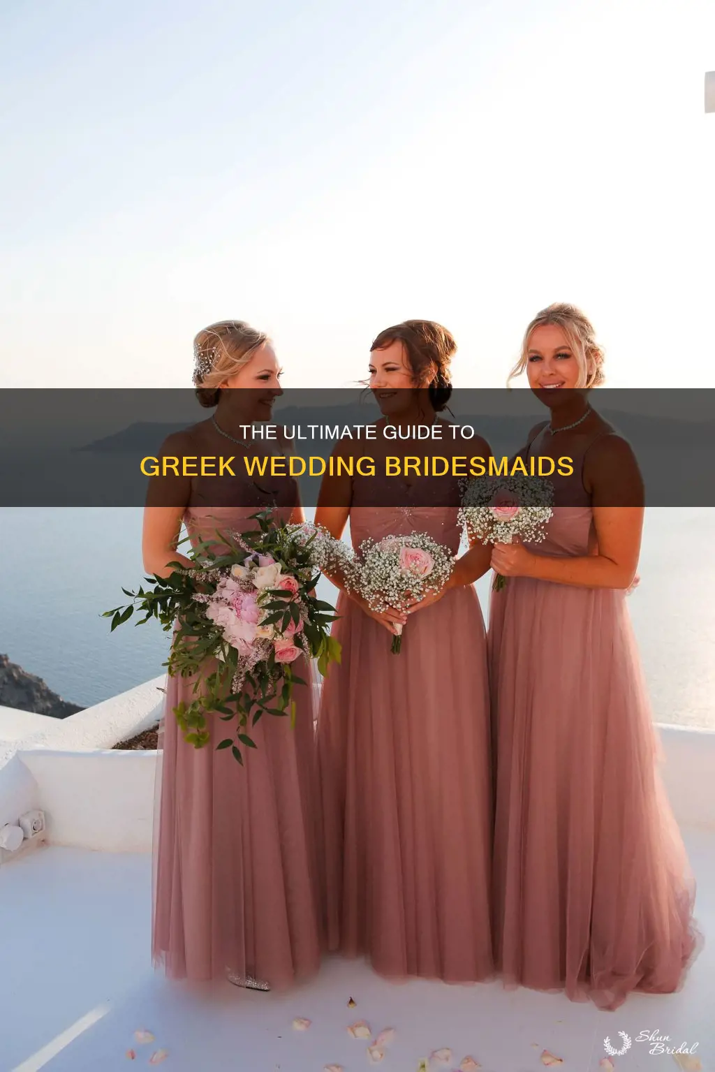 how many bridesmaids in a greek wedding