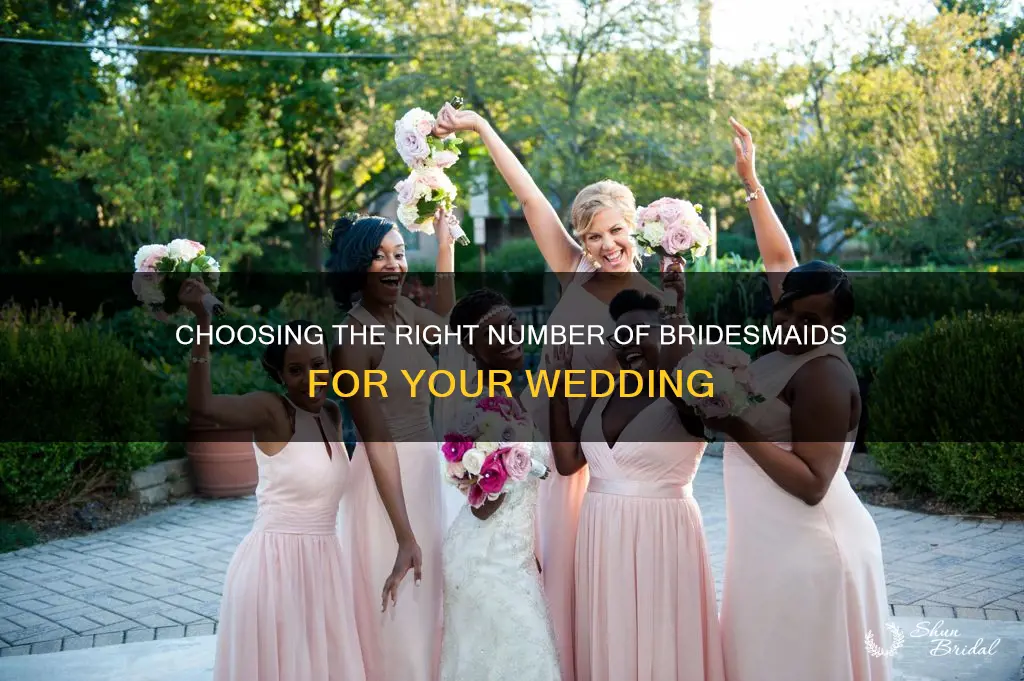 how many bridesmaids is a good number