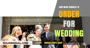 Perfect Wedding Bubble Send-Off: How Many Bubbles to Order for Your Big Day