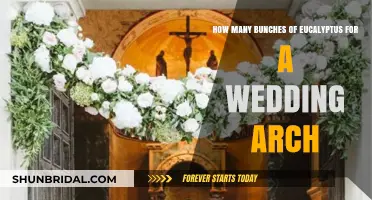 Perfect Eucalyptus Bunches for a Stunning Wedding Arch Decor