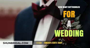 Perfect Wedding Buttonhole Count: A Guide for Grooms and Guests