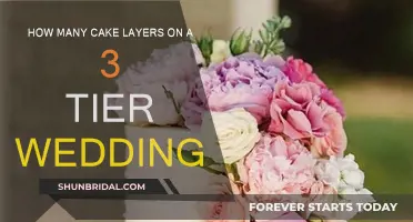 Creating a 3-Tier Wedding Cake: How Many Layers?