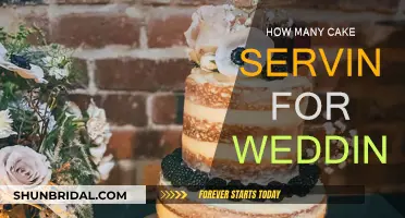 Wedding Cake Servings: How Many to Order?