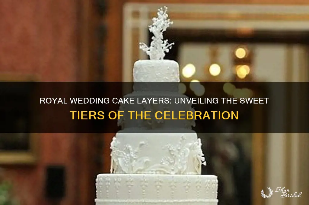 how many cakrs in the royal wedding