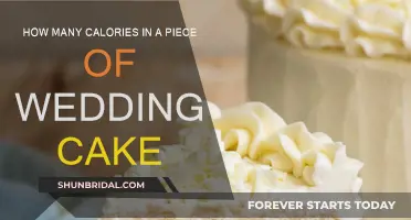 Calories in Wedding Cake: How Much is Too Much?