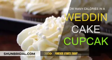 Calorie Counting: Wedding Cake Cupcakes