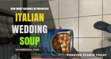 Calories in Progresso Italian Wedding Soup: A Nutritional Breakdown