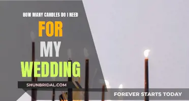 Candlelit Wedding: How Many Candles Are Needed?